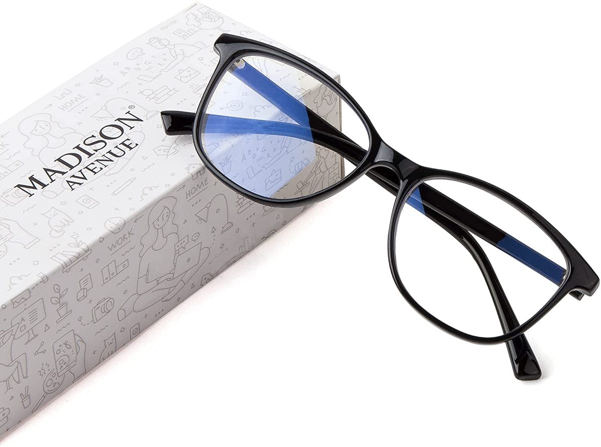 Unisex Anti Blue Light Radiation Protective Computer Screen Glasses-Black