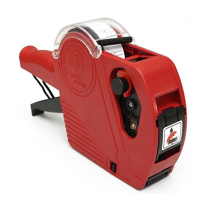 MX-5500 EOS 8 Digits Price Tag Labeler And 5000 White W/R Gules A,