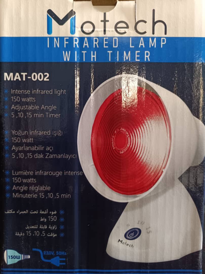 Infrared Lamp With Timer