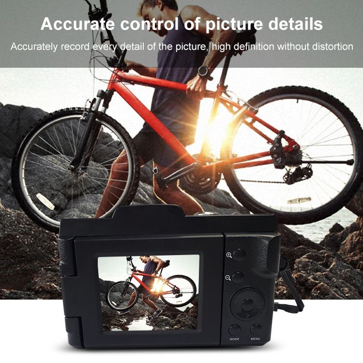 HD Flip-screen Selfie Camera 16 Million Pixel DV Camera