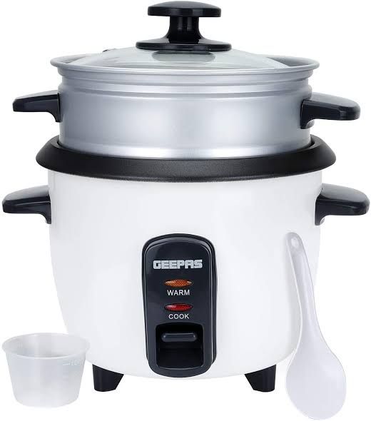 Family Size 2 To 10 Cups Rice Cooker & Steamer Tray - 400W