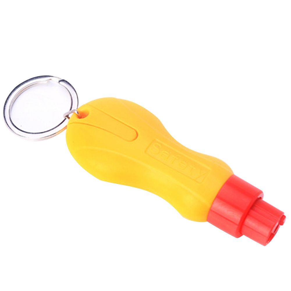 Safety Glass Hammer Seat Car Window Switch Escape Rescue-