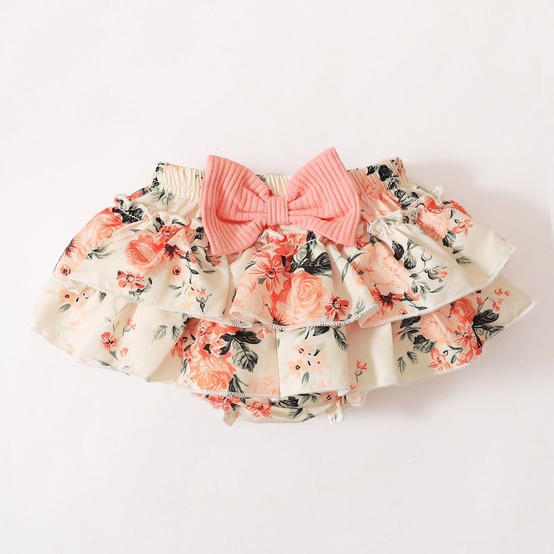 0-18 Months Baby Girl Summer Outfit Set Ribbed Bodysuit Floral Pants