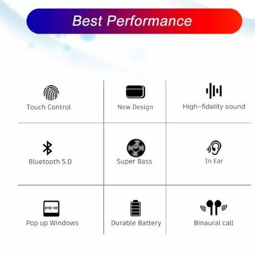 Pro3 In-ear Wireless Bluetooth Headsets Headphones I13