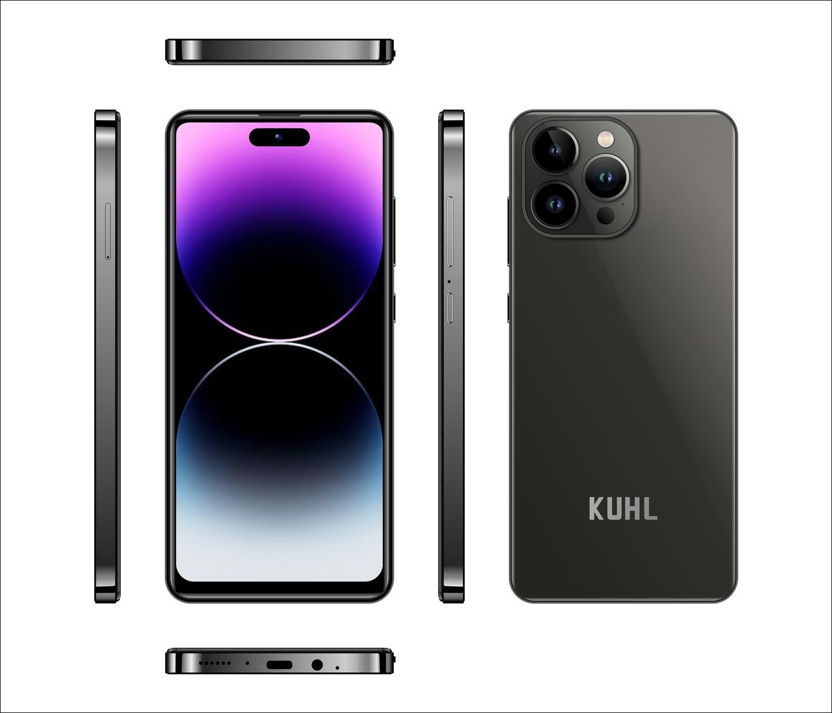 14Pro Max 6.82FHD,4GB+64GB, 5mp+13mp, 5000 MA Battery Black