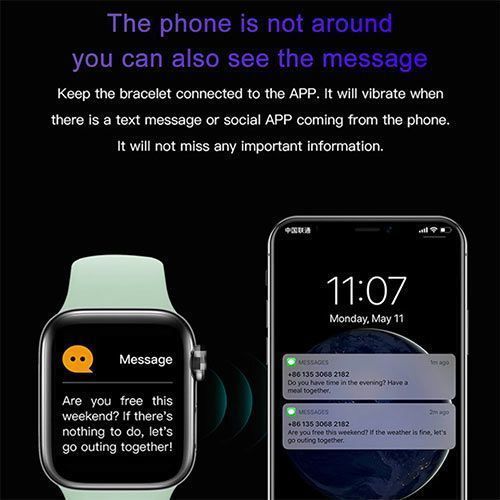 Full Touch Screen Smart Watch - For Android & IOS