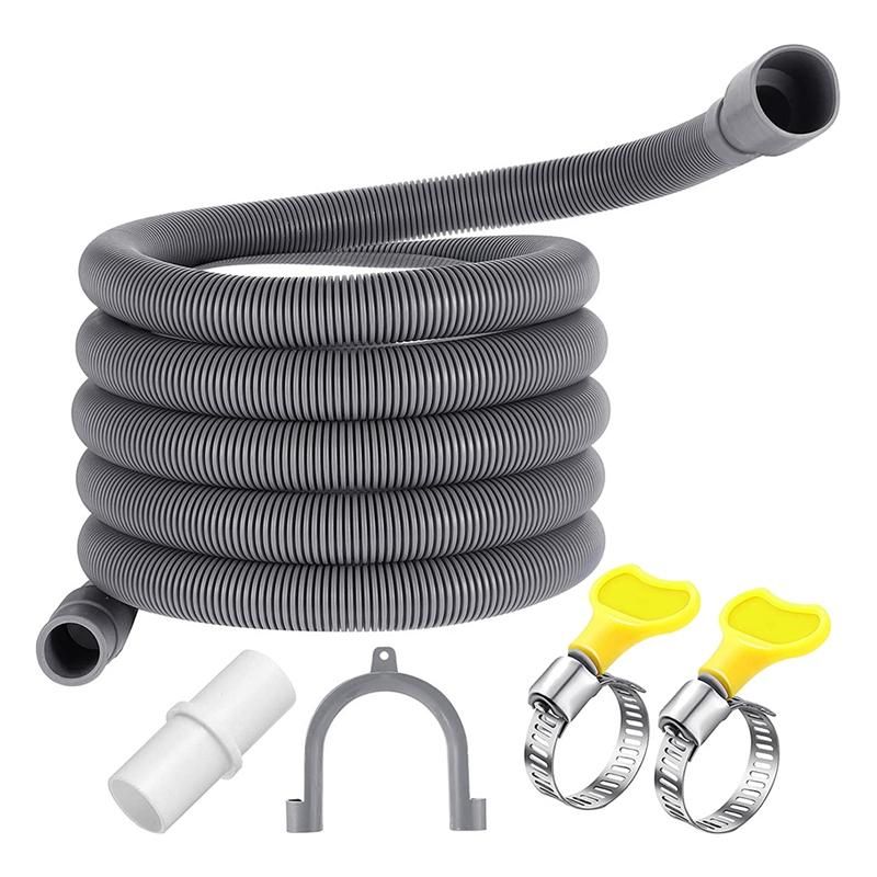 Washing Machine Drain Hose 10 Ft Flexible Dishwasher Drain Hose Extension Kits Washer Discharge Hose