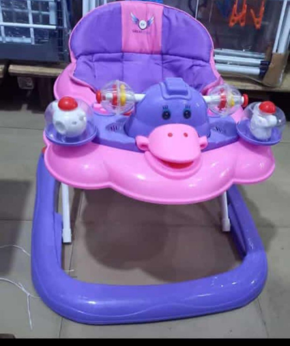 Movable Fordable Baby Walker With - Music