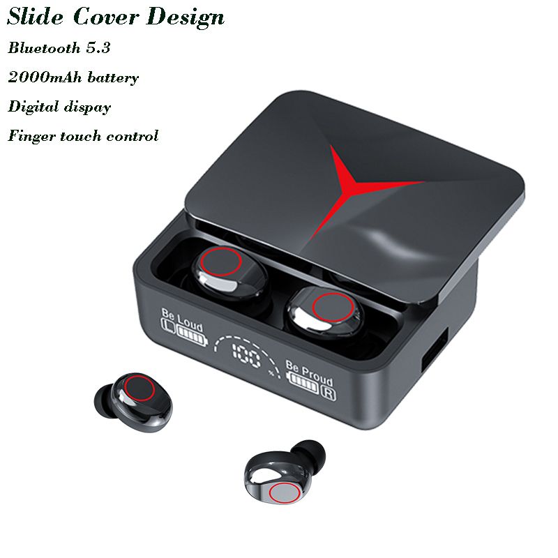 Wireless Earphones Bluetooth 5.3 Slide Cover