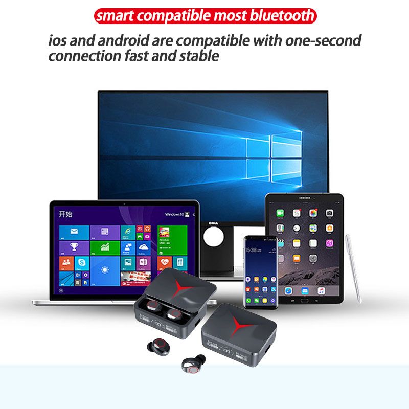 Wireless Earphones Bluetooth 5.3 Slide Cover