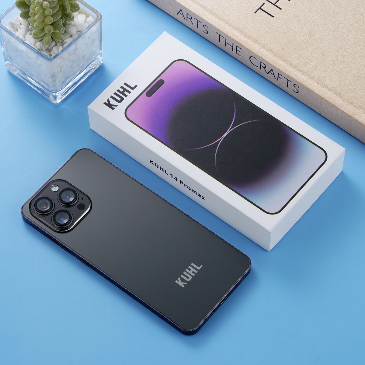 14Pro Max 6.82FHD,4GB+64GB, 5mp+13mp, 5000 MA Battery Gold