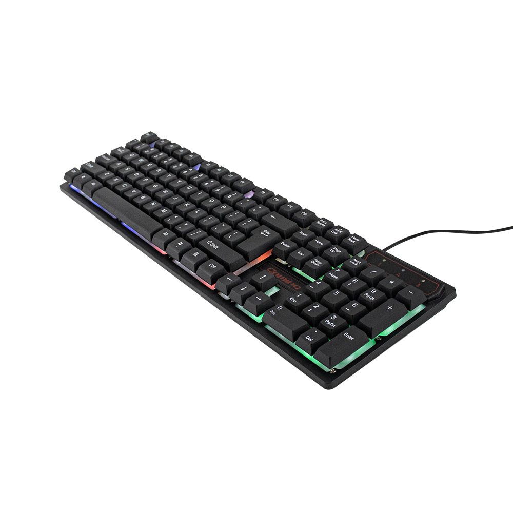 Wired Gaming Keyboard USB Three-color Backlight