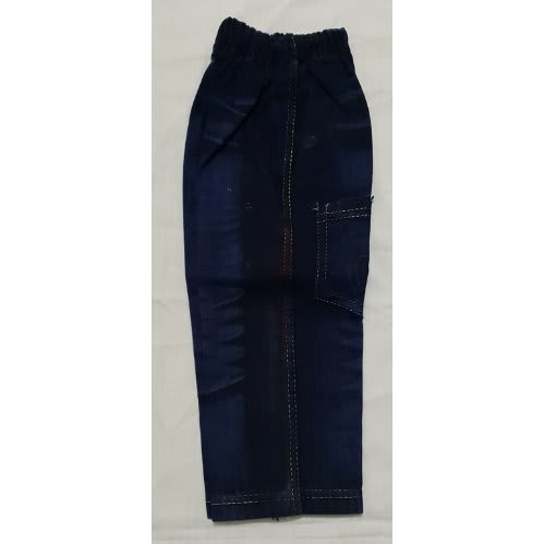 Boys Long Sleeve Round Neck T-Shirt With Jeans Trouser - Multicolour