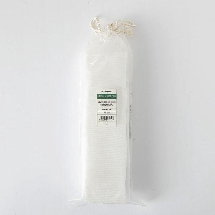 INNISFREE 5 Layers Cleansing Cotton Pads (2 Pack / 160 Pads)