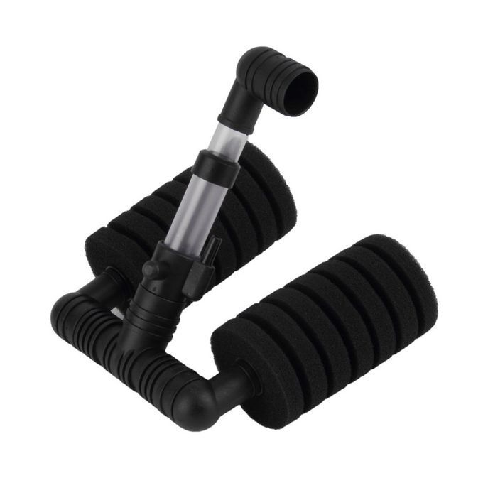 New Practical Aquarium Biochemical Sponge Filter Fish Shrimp Tank Air Pump Black