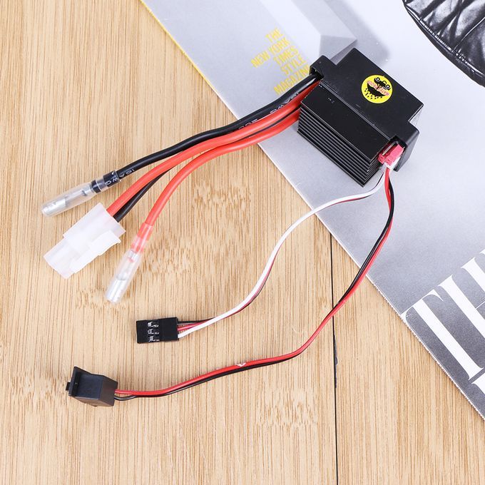 320A Brush ESC BEC 56V2A 3S Lipo W Brake For 110 112 RC Car Truck