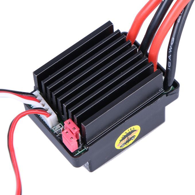 320A Brush ESC BEC 56V2A 3S Lipo W Brake For 110 112 RC Car Truck