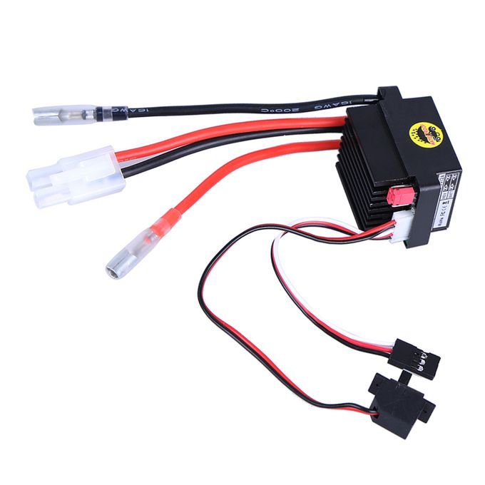 320A Brush ESC BEC 56V2A 3S Lipo W Brake For 110 112 RC Car Truck