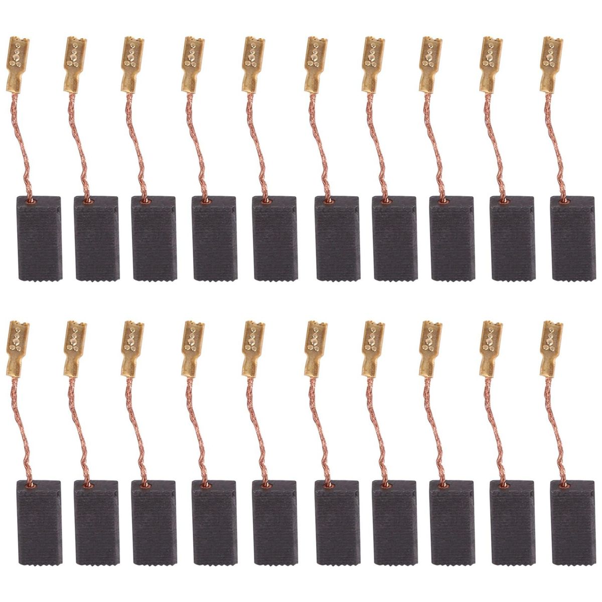 Carbon Brush 20Pcs Repable Great Conductive Carbon