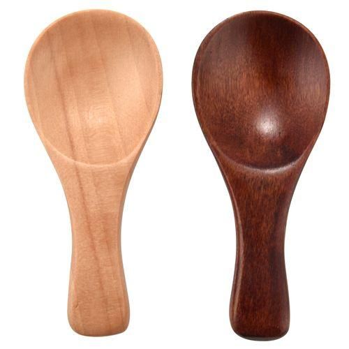 20 Pieces Small Wooden Spoons Mini Condiments