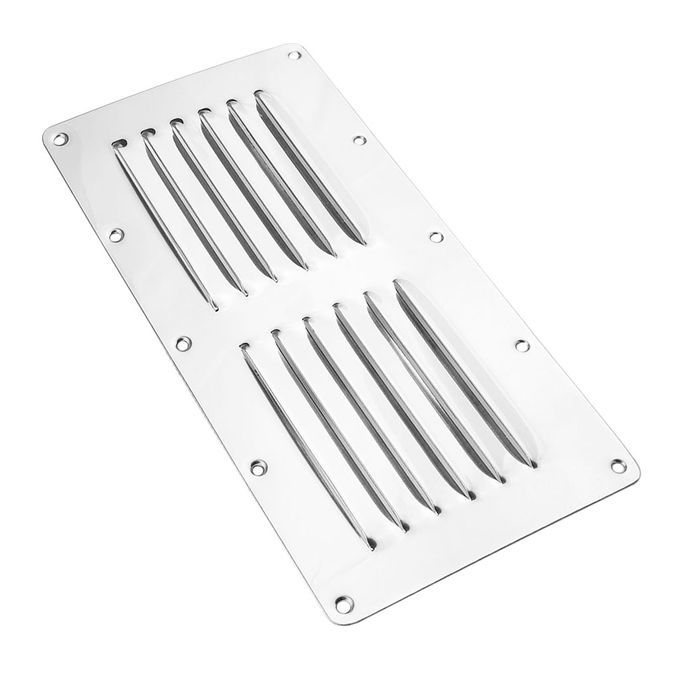 Square Louvre Air Vent Fitting Ventilator Grille Heavy Duty Stainless
