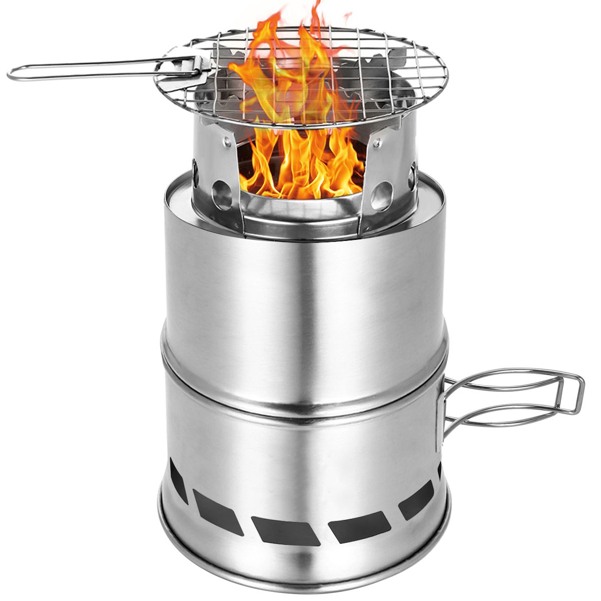 Upgrade Camping Stove & Backpacking Stove With Wood Ash