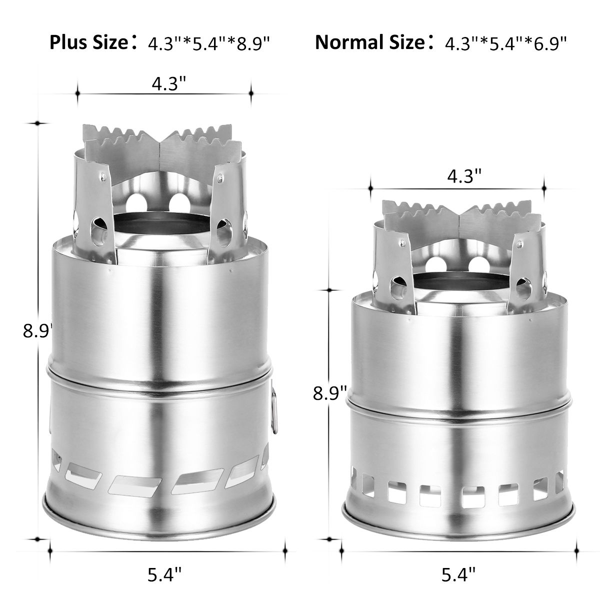 Upgrade Camping Stove & Backpacking Stove With Wood Ash