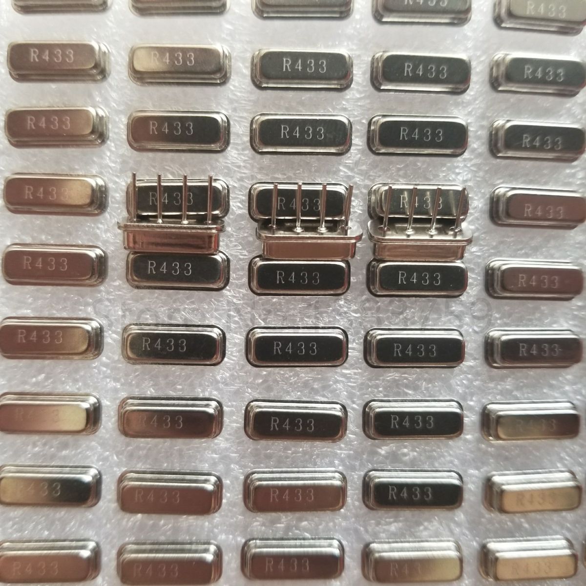 F11 4P R433A 75K 43 SAW Strip 50pcs Crystal Resonator