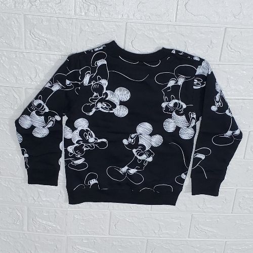 Children Mickey Character Sweatshirt Tee