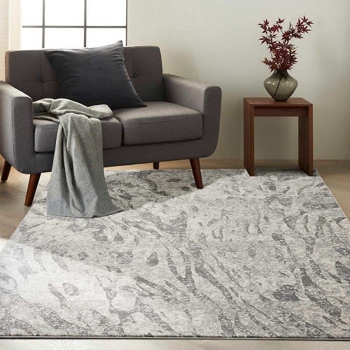 Jackson Rug Collection -Area Rug -Ivory Grey 7ft 10in * 10ft 6in