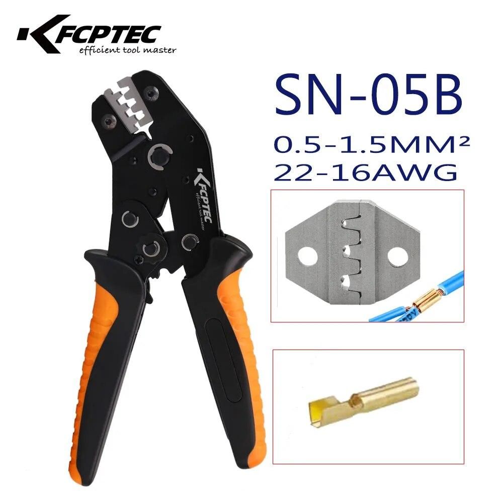 Ratchet Hand Crimper Tool for Cold Pressed Terminals