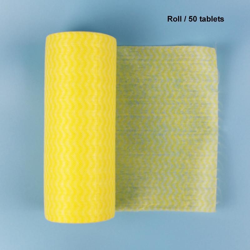 50/100pcs Disposable Cleaning Towel Dishes Rags Cloth