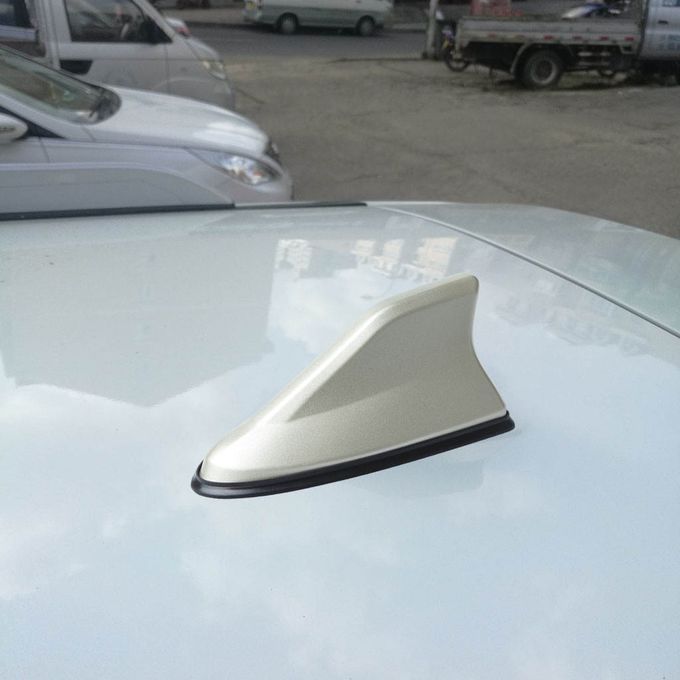 Shark Fin Antenna Universal Car Parts Accessories Roof  Gold