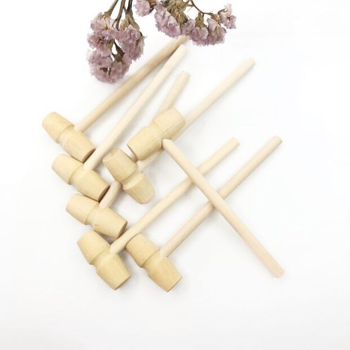 Lightweight Wood Hammer Kno Ks Planet  Ake Wooden Hammer  Ake Mallet-wood-14*4.2cm
