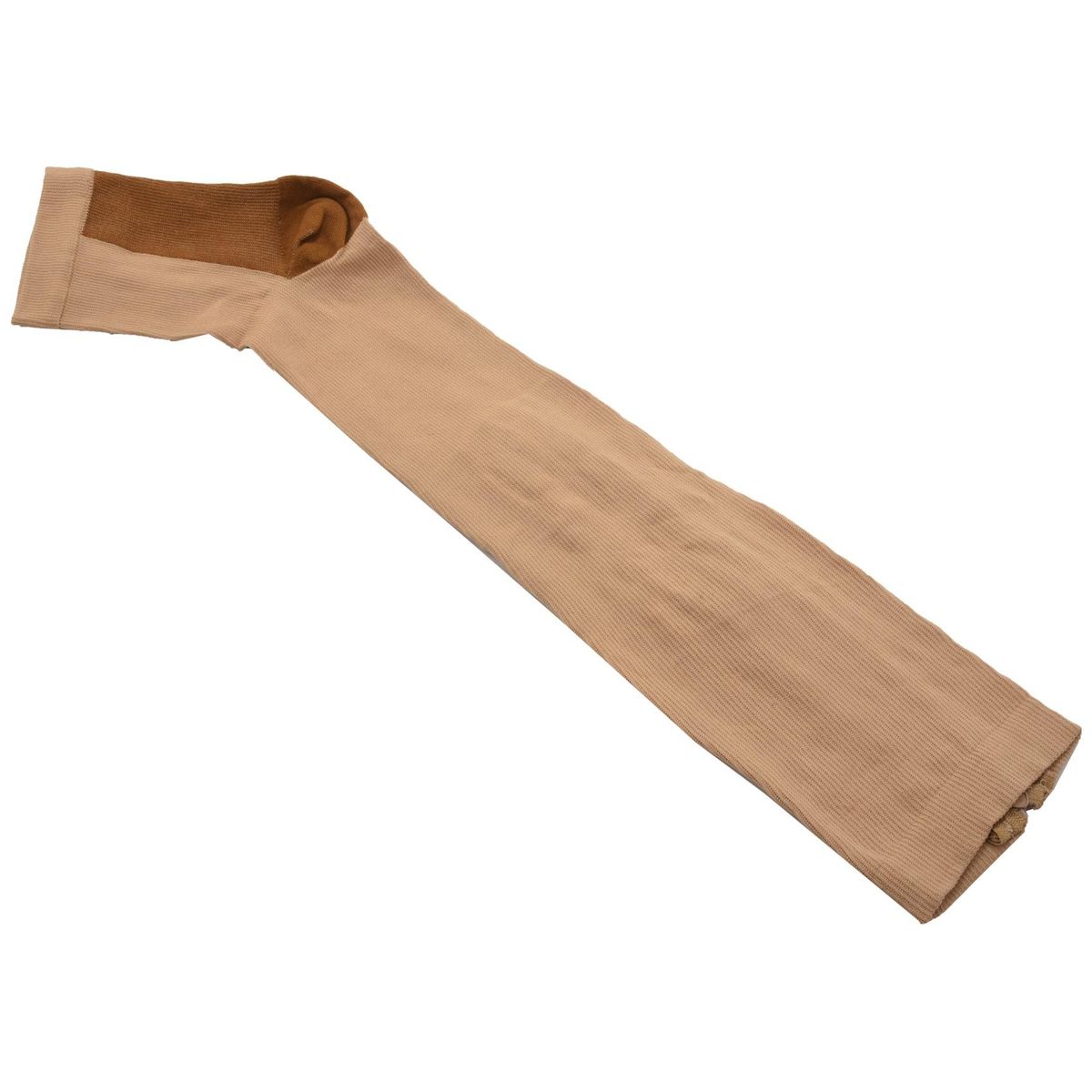 Compression Stockings Nylon Zipper Compression Sock Leg Knee Support Open Toe Preventing Varicose Veins Stretch SocksColorXXL