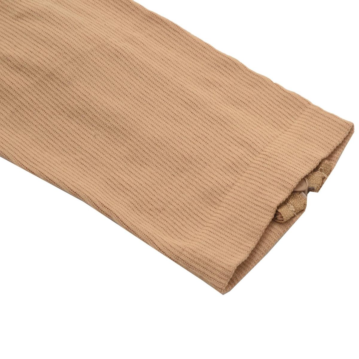 Compression Stockings Nylon Zipper Compression Sock Leg Knee Support Open Toe Preventing Varicose Veins Stretch SocksColorXXL