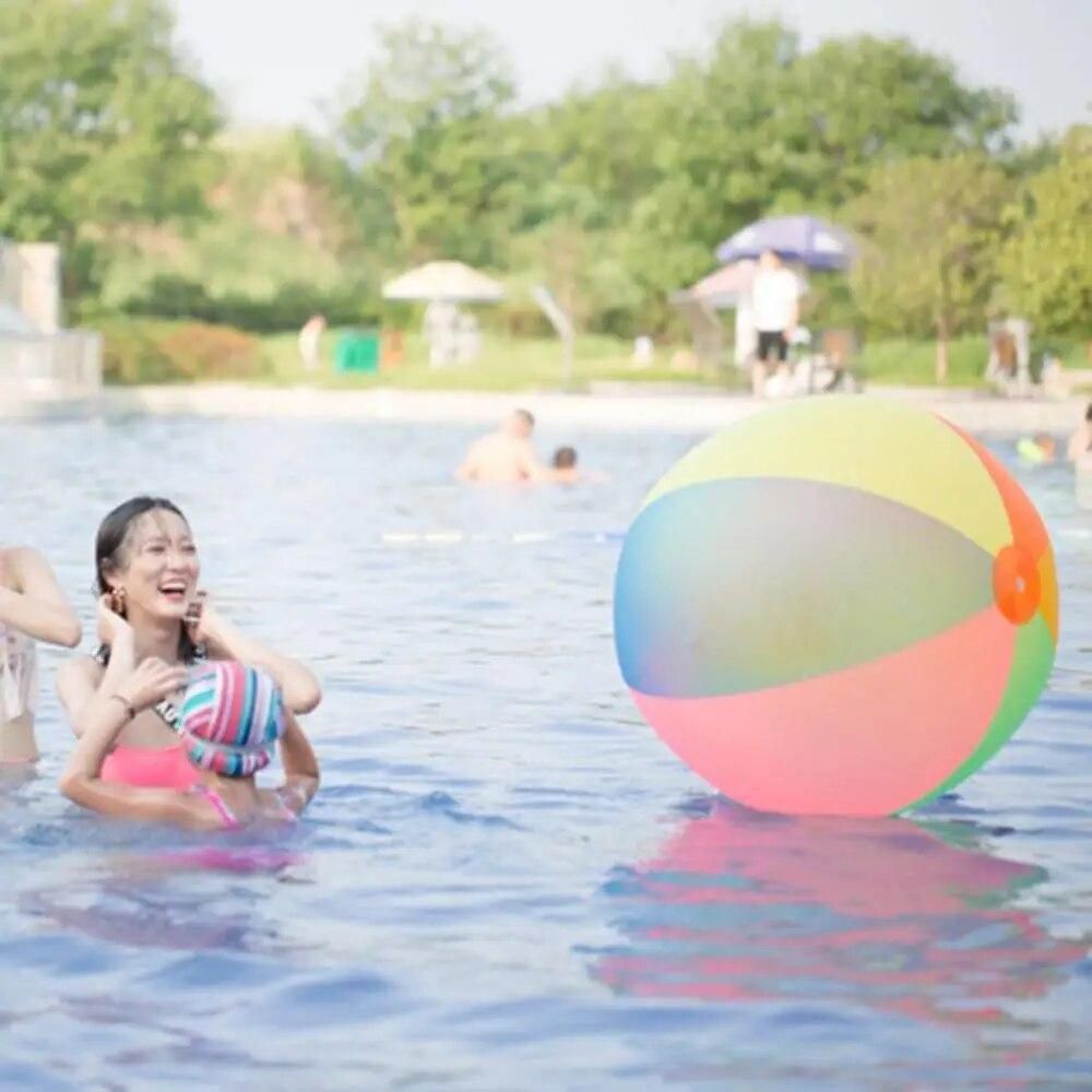 80cm Kids Swimming Water Fun Inflatable Beach Sport Ball Play Holiday Party Toy