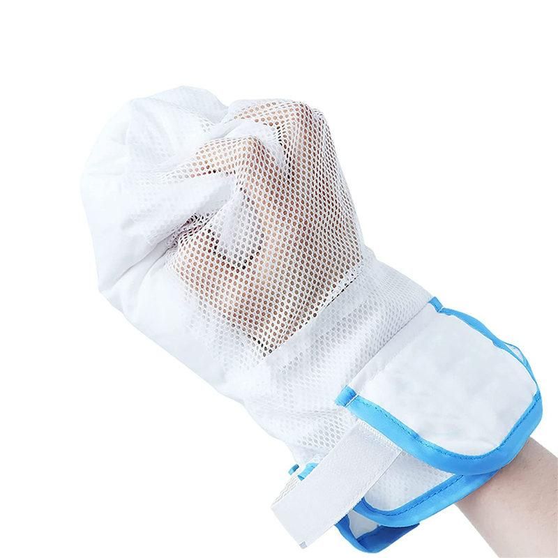 Anti-Scratch Anti-Scratch Wrist Gloves with Bedside Patient Protective Strap