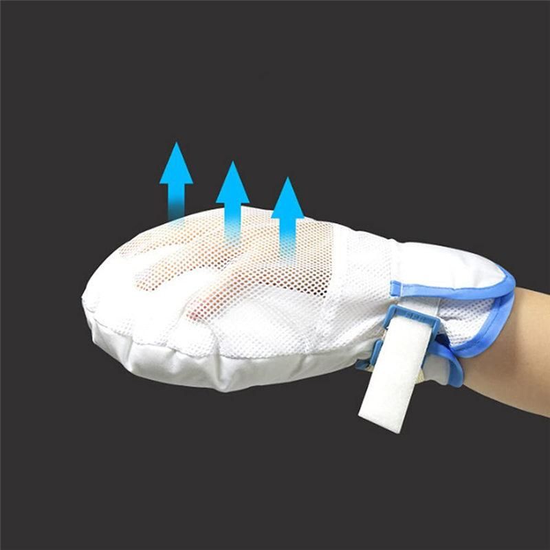 Anti-Scratch Anti-Scratch Wrist Gloves with Bedside Patient Protective Strap