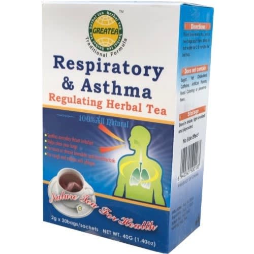 Respiratory & Asthma Regulating Herbal Tea x20 teabags
