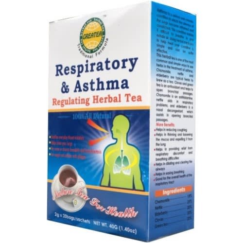 Respiratory & Asthma Regulating Herbal Tea x20 teabags
