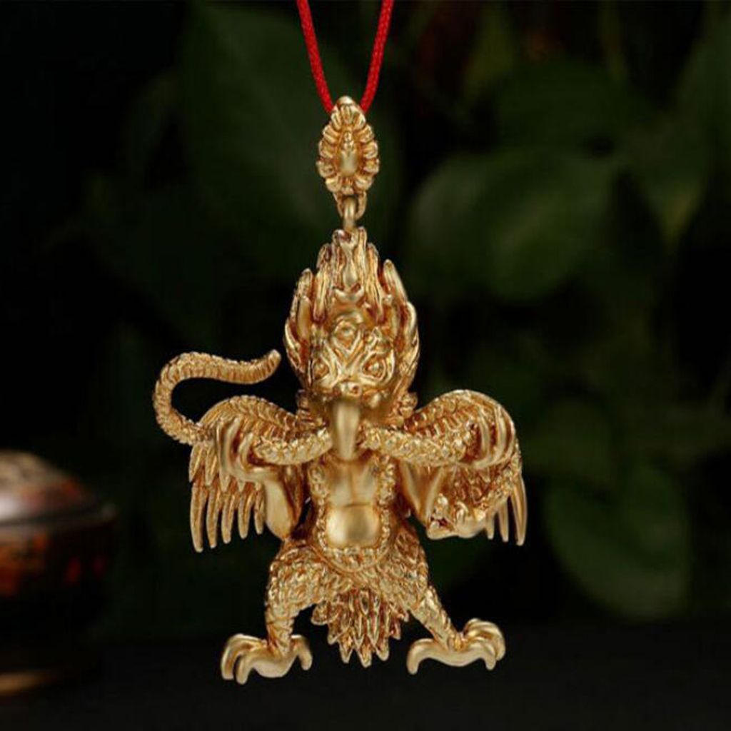 Garuda Religion Amulets Charm Necklace Pendant Collectibles Thailand