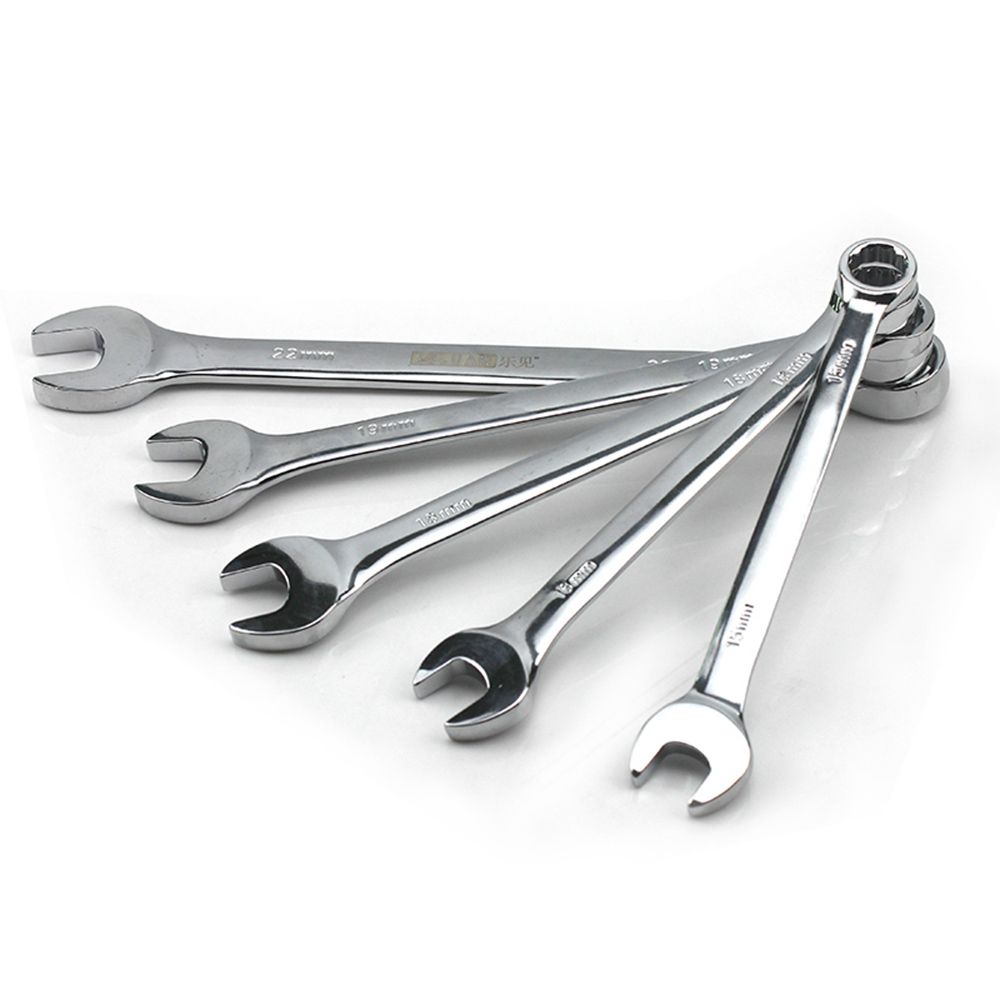 11pcs Combination Wrench Set With Roll-up Storage Pouch