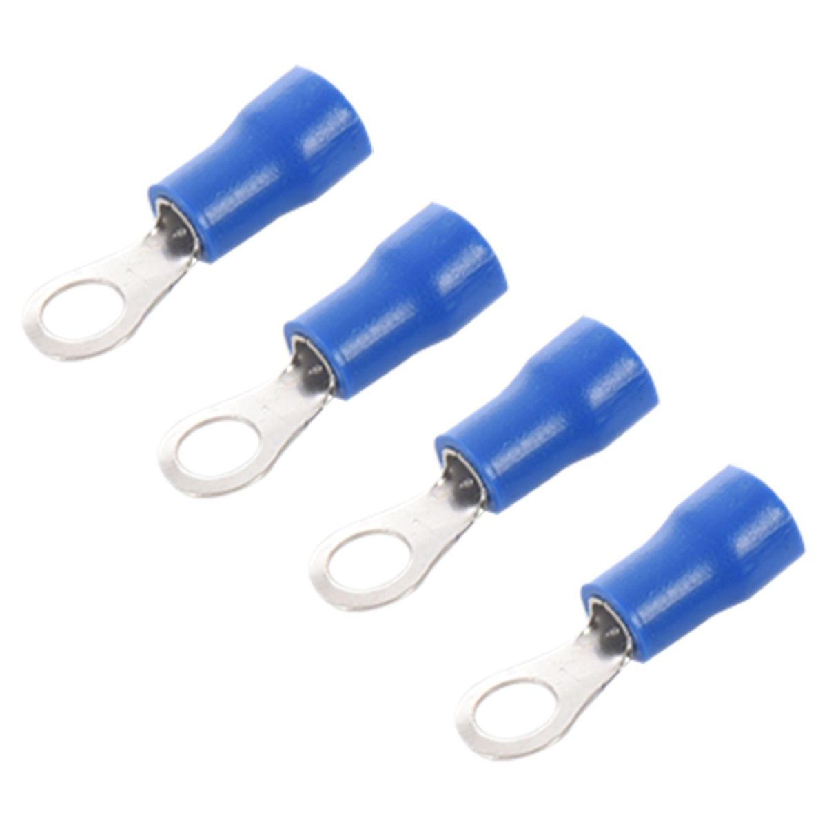 25pcs Insulated Crimp Ring Terminal 16-14AWG M6