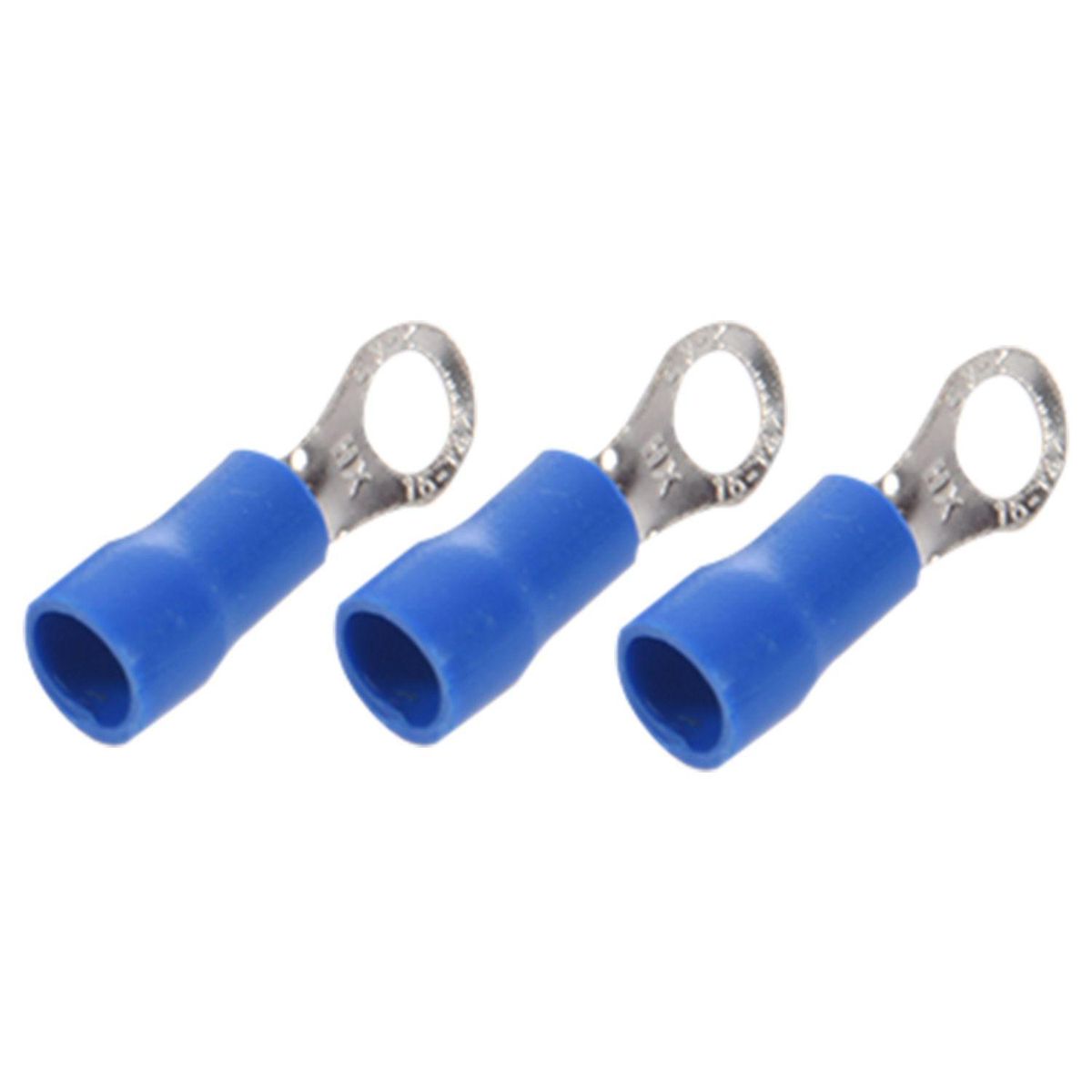 25pcs Insulated Crimp Ring Terminal 16-14AWG M6