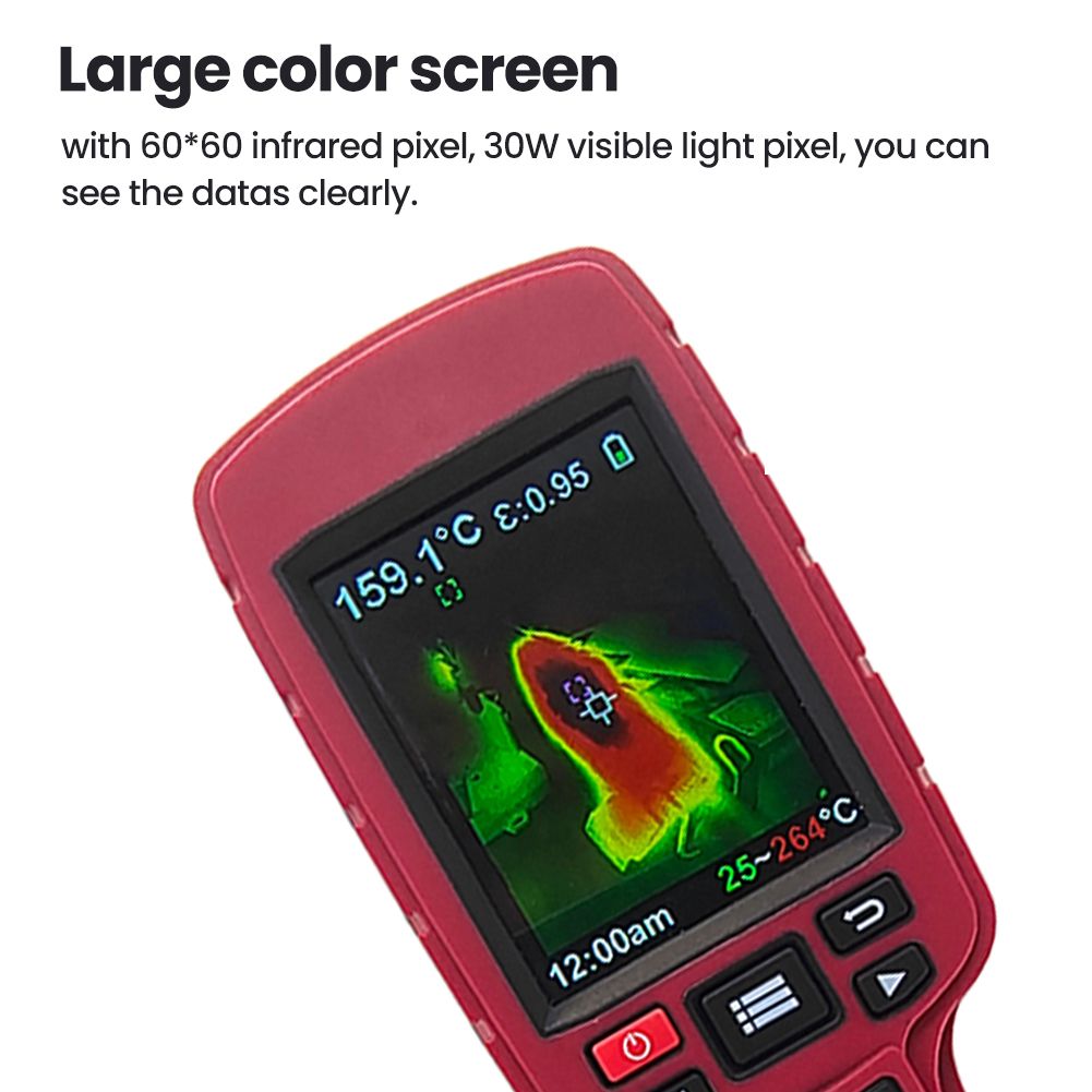 60 * 60 Pixel Portable Infrared Thermal Imager Handheld