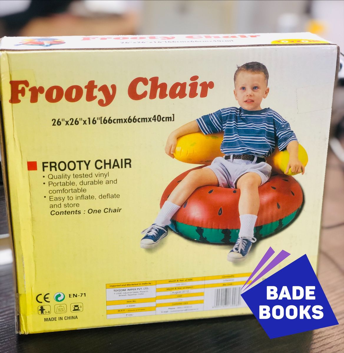 Frooty Chair (for Kids) 3+