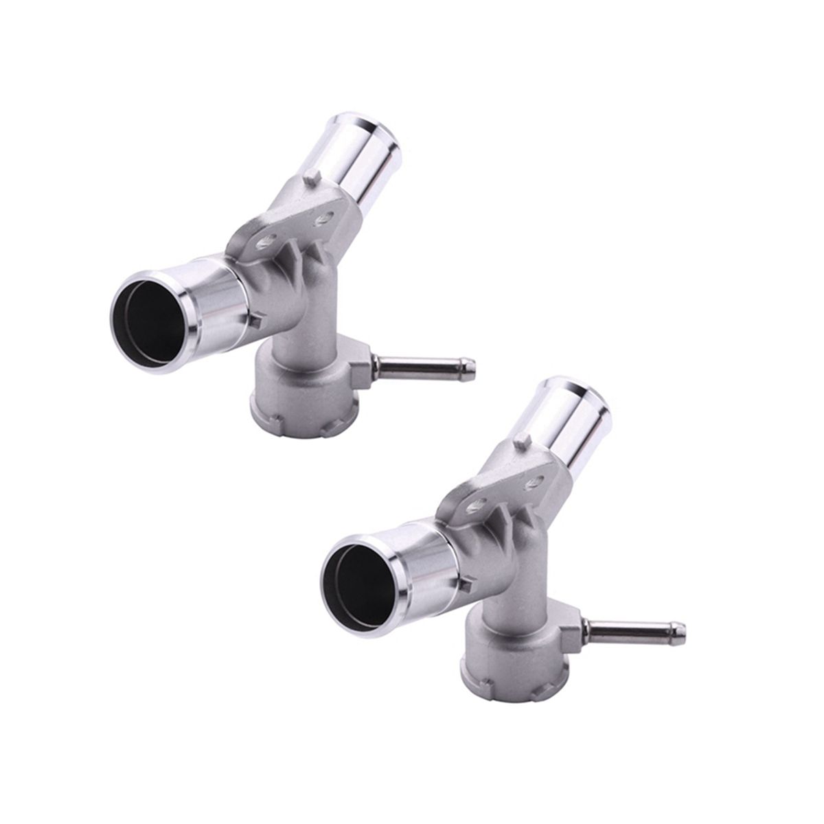 2Pcs Engine Radiator Filler Neck Coolant Thermostat Housing Water Pipe for Toyota Belta Vios Vitz 1650221080 16502-21060