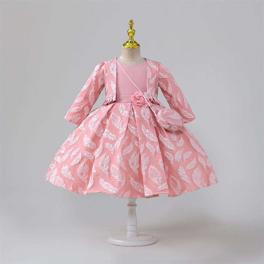 NEW TRENDING GIRLS FLAY DRESS- PINK