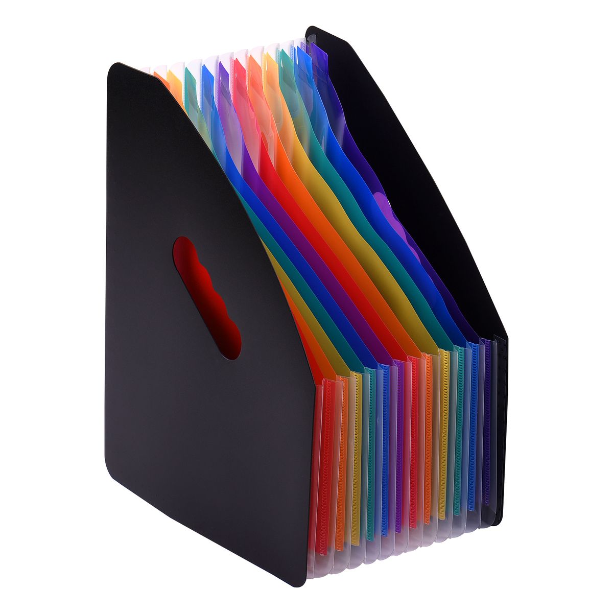 12 Pockets Expanding File Folder Accordian File Organizer A4
